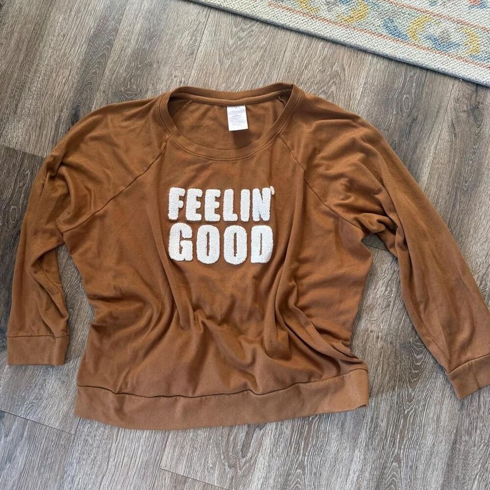 Secret-treasures brown longsleeve